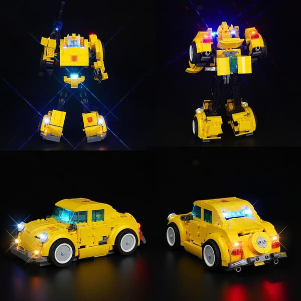 LED lighting for Lego Icons Bumblebee 10338