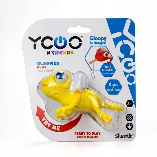 Dumel Gloopy Lizard figurine – yellow lizard