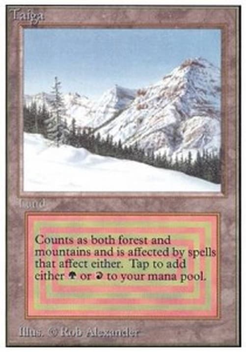 Magic: The Gathering Taiga