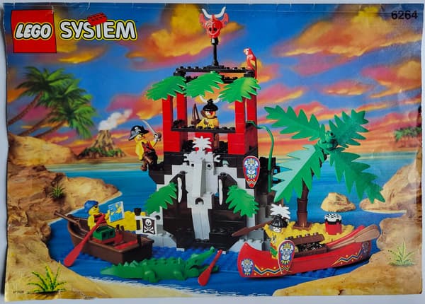 LEGO Pirates – Instructions – 6264 Forbidden Cove – Second-hand