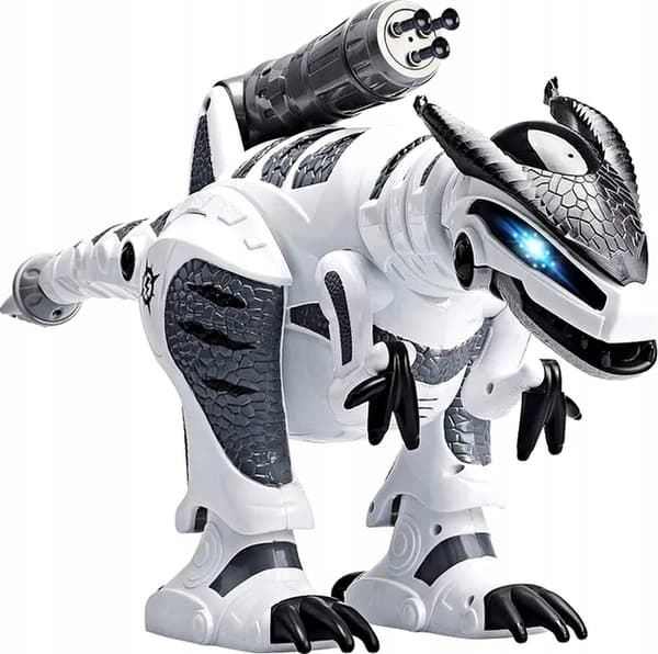 LARGE INTERACTIVE DINOSAUR – A SMART, REMOTE-CONTROLLED ROBOT THAT SHOOTS AND WALKS