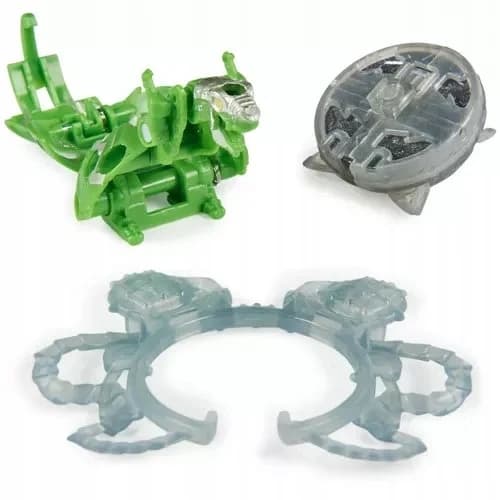 BAKUGAN SPECIAL ATTACK TROX SPIN MASTER SPINNING FIGURINE + CARDS Age 6+