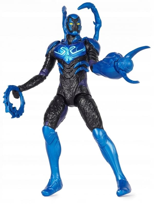 DC Blue Beetle Battle Mode 31cm Action Figure – Interactive, Lights and Sounds – Ages 4+