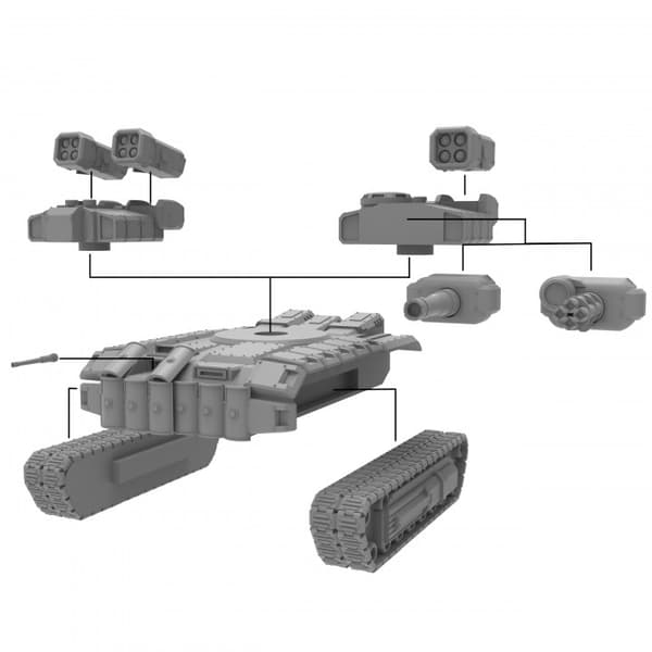 Brutus Siege Tank ThatEvilOne 32 mm