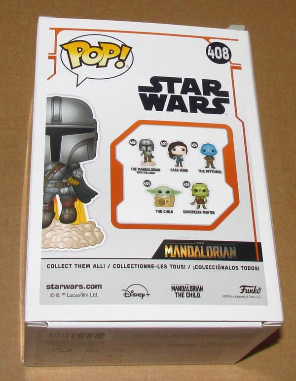 FUNKO POP 408 STAR WARS THE MANDALORIAN GITD GLOWS