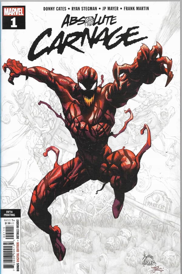 Marvel Absolute Carnage Comic 1/2019 (in English) Venom 72 pages