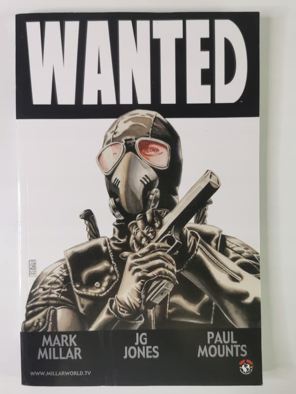 The comic *Wanted*, published in the USA