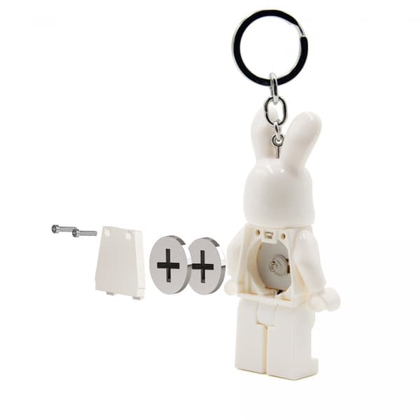 LEGO LGL-KE73 Rabbit Keyring Torch – Easter Bunny Keyring KE73