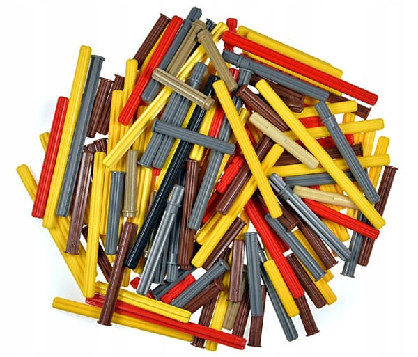 LEGO TECHNIC Axles, 160 pieces