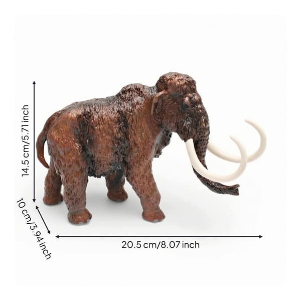 Unassembled PVC Ancient Pachyderm Textured Pl127-1722 508G