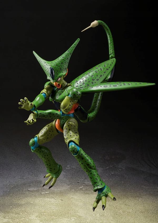 S.H. Figuarts Cell First Form Reissue action figure - Dragon Ball