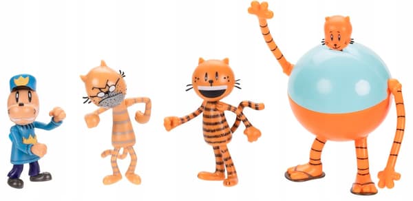 DOG MAN FIGURES SET – 5-PACK, 6.3 CM, JAKKS PACIFIC MULTIPACK