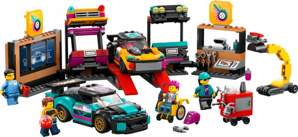 LEGO City 60389 Car Tuning Workshop