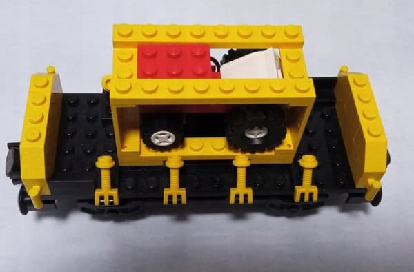 LEGO Classic 4563 Load N' Haul Railroad FREIGHT WAGON WITH LOAD.