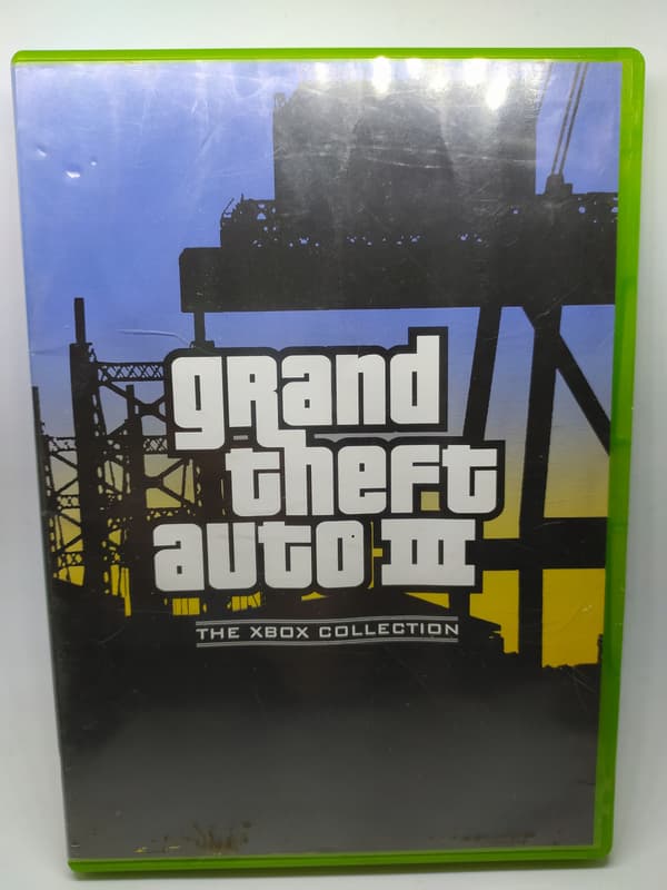 GTA Grand Theft Auto III 3 XBOX Collection