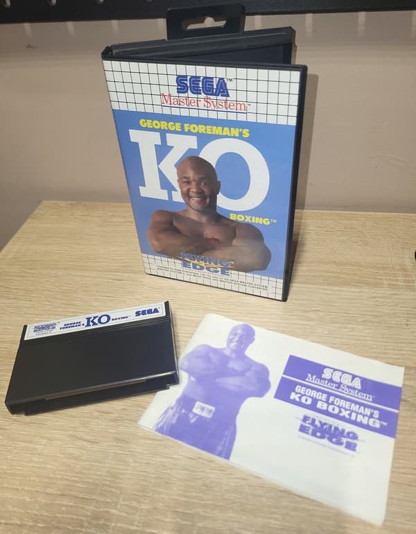 George Foreman KO Boxing Sega Game Gear #7929