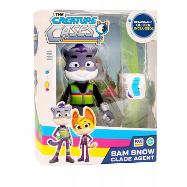 CREATURE CASES S1 CLADE AGENT ACTION FIGURE – SAM SNOW