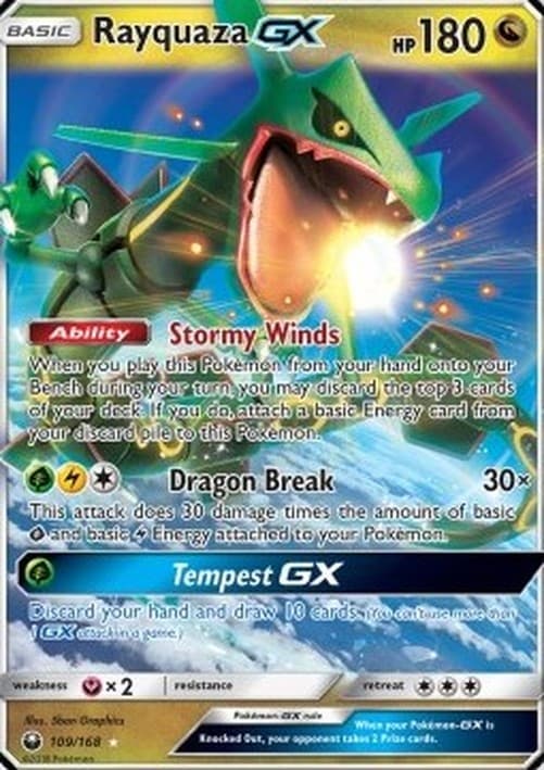 Pokemon Rayquaza GX