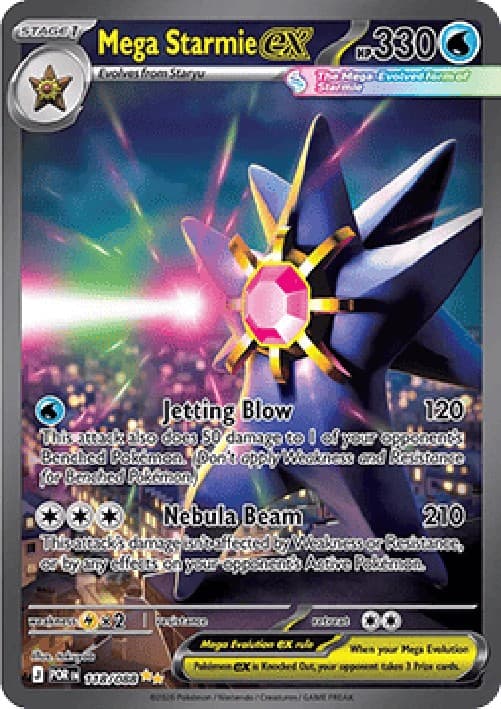 Pokemon Mega Starmie ex