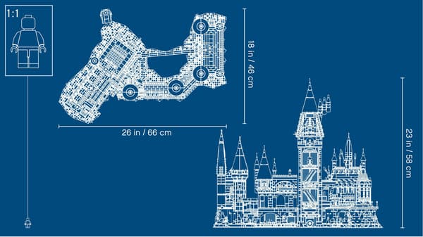 LEGO Harry Potter 71043 Hogwarts Castle