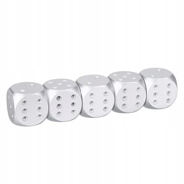 5-piece aluminium poker set with a storage case for A7