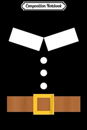 Composition Notebook: A Funny, Cute Gift for Children – Toddler Boy Pilgrim Costume