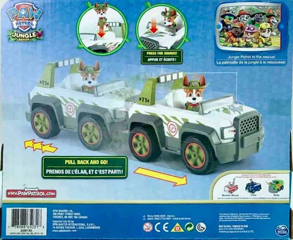 PSI PATROL TRACKER EXPLORER VEHICLE WITH SOUNDS!!!