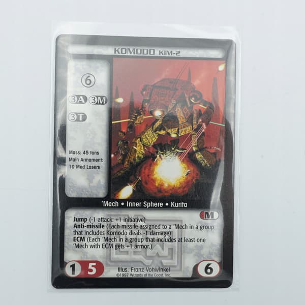BattleTech CCG Trading Card Game: Komodo KIM-2