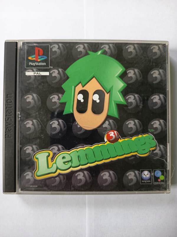 3D Lemmings PlayStation (PSX) 3XA Complete Set