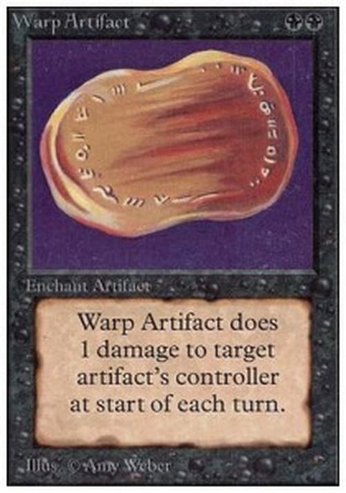 Magic: The Gathering Warp Artifact