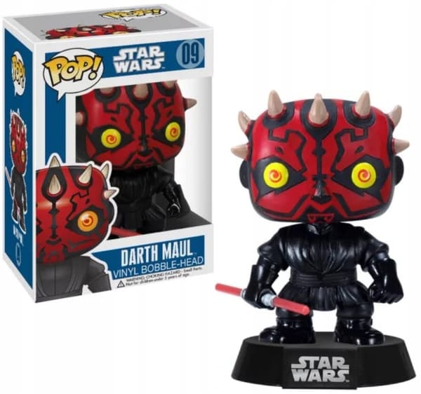 Funko Pop! STAR WARS 09 Darth Maul Mandalorian Grogu Figurine