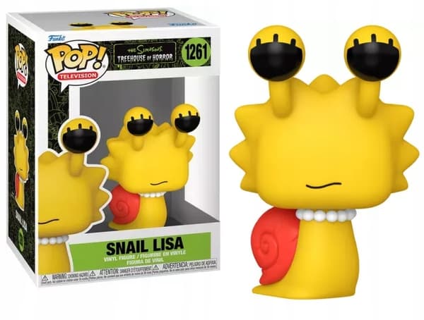 Funko Pop! THE SIMPSONS 1261 Lisa the Snail Figure