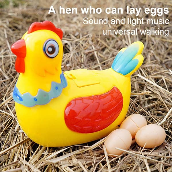 MELODIE THE EGG-LAYING TOY CHICKEN DANCES