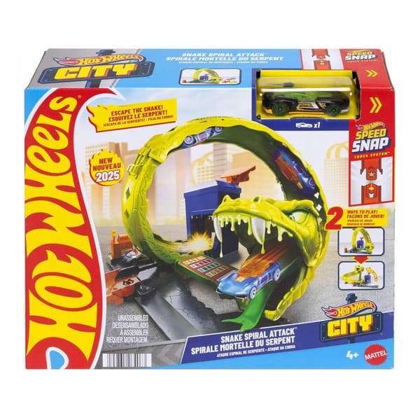 Hot Wheels Race Track: Twisted Snake Loop, 1:64 scale