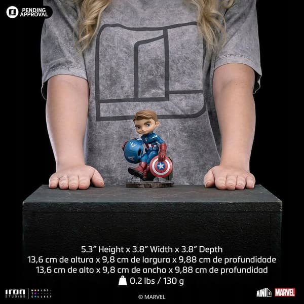 Captain America sculpture, MiniCo, Marvel