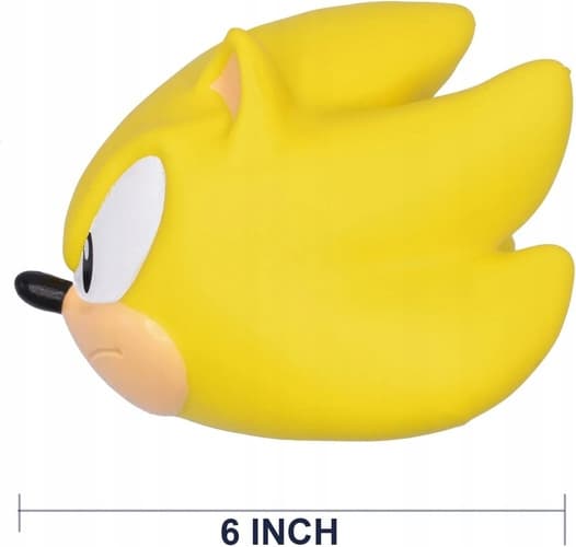 Sonic the Hedgehog Squishme soft toy, Sonic, 12cm