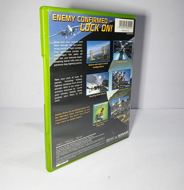 DEADLY SKIES XBOX 3XA WELL-PRESERVED DISC -5