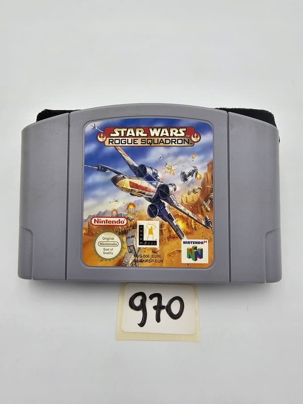 NINTENDO 64 STAR WARS ROGUE SQUADRON ORIGINAL