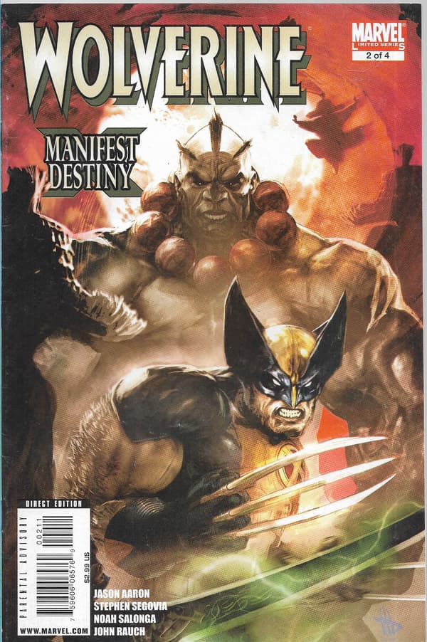 Marvel Wolverine: Manifest Destiny Comics 1–4/2008 (in English) – Complete Set