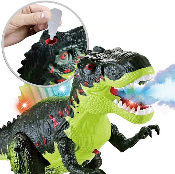 GIFT IDEAS FOR 3–5-YEAR-OLDS: INTERACTIVE DINOSAUR – IT GLOWS, WALKS AND ROARS
