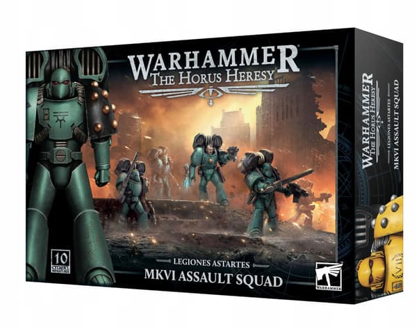 HORUS HERESY: MKVI ASSAULT MARINES NEW
