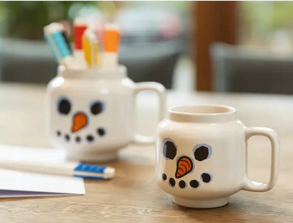 LEGO LARGE CERAMIC MUG – SNOWMAN 530 ML Original