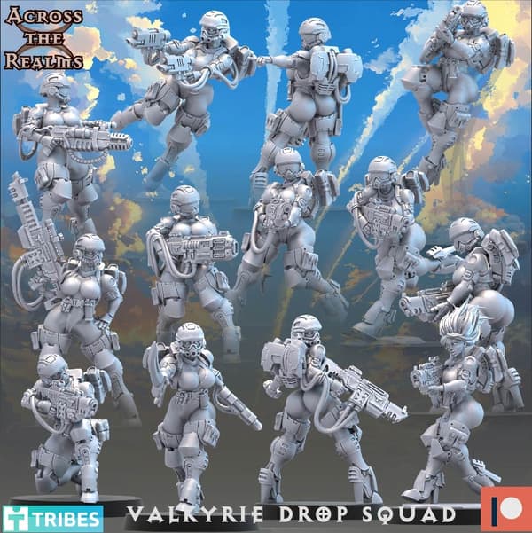 Valkyrie Drop Squad x5 Across the Realms