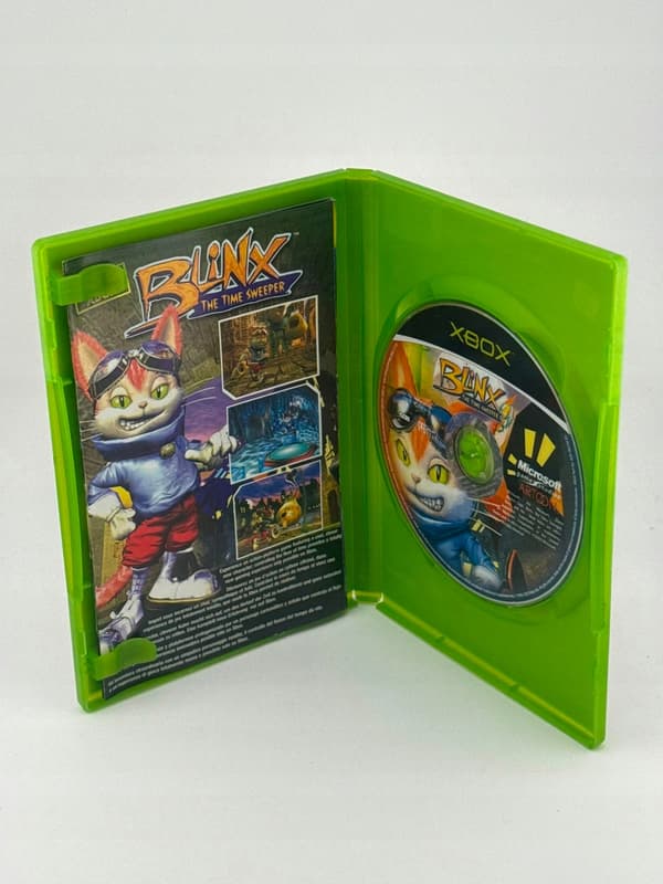BLINX THE TIME SWEEPER Xbox boxed version