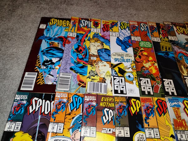 Marvel Spider-Man 2099 – 38 issues, 1992–1996, BDB condition (protective sleeve)