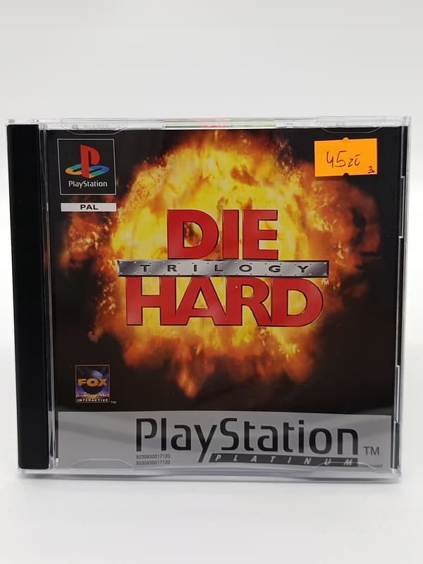 Die Hard trilogy PSX PS1 PlayStation (PSX) New replacement box