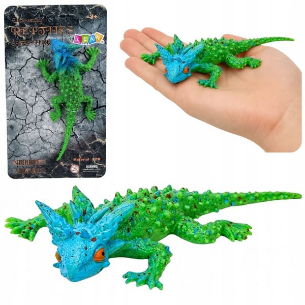 RUBBER LIZARD FIGURINE