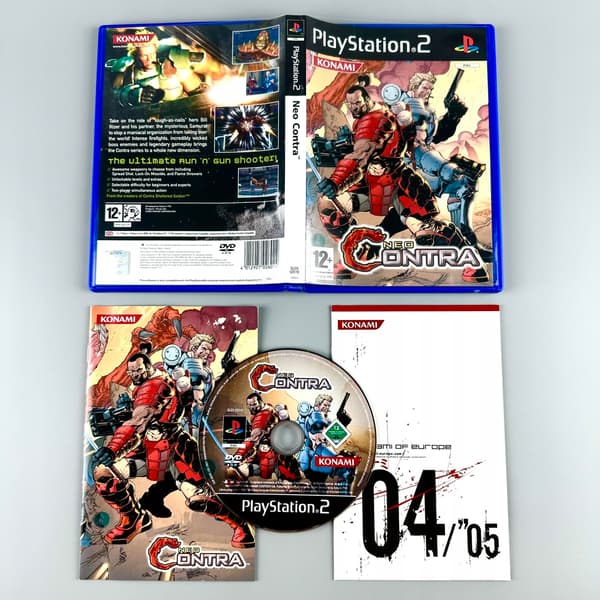 Neo Contra | PLAYSTATION 2 | PS2 | 3xA SET
