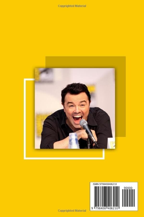 Seth MacFarlane Notebook: A great notebook for school or as a diary, lined