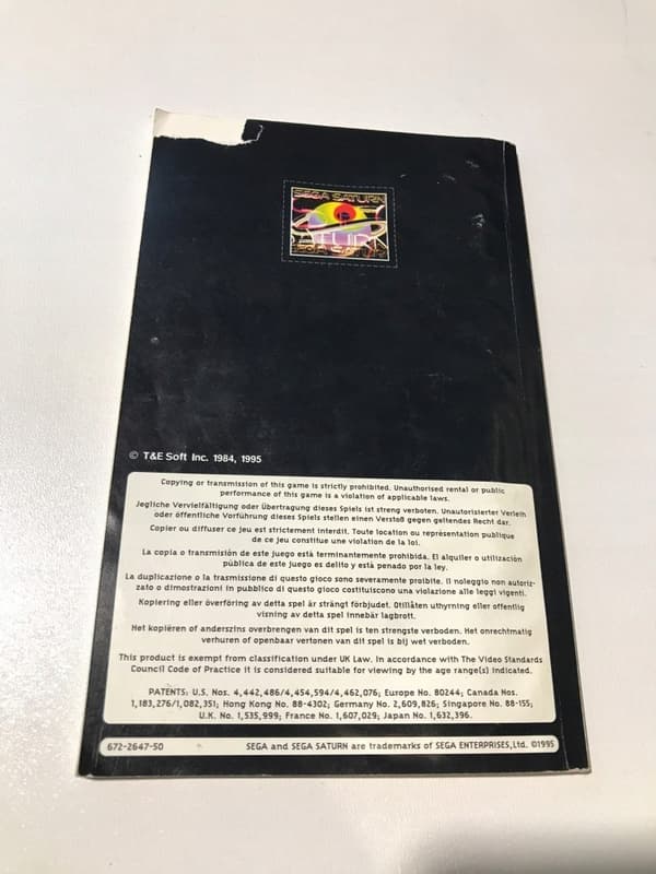 VIRTUAL HYDLIDE FOR SEGA SATURN